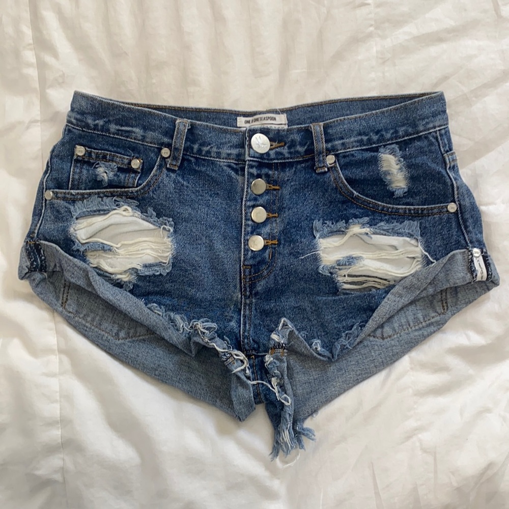 ONE by One Teaspoon “Bad Seed” Bandit Shorts